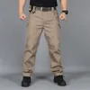 Stadt Taktische Fracht Männer Kampf SWAT Armee Militär Hosen Viele Taschen Stretch Flexible Mann Casual Hosen XXXL 201221