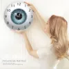 The Eye Globe Oculaire avec Beauté Contact Pupil Core Sight View Ophtalmologie Muet Horloge Murale Optical Store Nouveauté Montre Murale Cadeau 201118