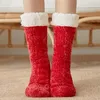 Men's Socks Winter Warmer Women Thicken Cashmere Wool Thermal Snow Seamless Velvet Boots Floor Bed For Mens2354