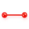 110 teile/los Edelstahl Lange Industrie Barbell Ring 14g Zunge Nippel Bar Piercing 1,6mm Tragus Helix Ohr P jllFrv carshop2006