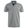 Klassisk T-shirts Män Sommar Casual Solid Kortärmad T-shirt Male Andas Bomull Jerseys Golf Tennis Camisa Tops T Shirt Men T200516