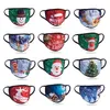 Maschera di Natale luminoso 15 colori che cambiano Maschera Viso d'ardore LED per maschere mascherata fumetto luci Led stampati di Natale per adulti