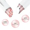 face lifting machine 3 color red led light therapy EMS radio frequency wrinkle removal machine eye massager skin care device