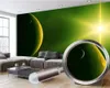 Romantyczny krajobraz 3D Mural Tapeta Space Promotio Dream Planet Salon Sypialnia WallCovering HD 3D Tapeta