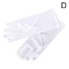 Gants courts en spandex d'été pour femmes, sexy, noirs, blancs, fins, protection solaire, élastiques, mitaines extensibles, gants de danse anti-uv1