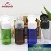 Sednować 50 sztuk / partia 10ml butelka zwierząt domowych do śruby kosmetycznej Flip Cap Bottle Bottle Makeup Containers Butelki perfumowe JX017