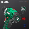 HILDA Electric Drill Cordless Screwdriver Lithium Battery Two-speed Mini Drill Cordless Screwdriver Power Tools 201225