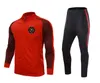 22 Orlando Pirates Adult Soccer Trainingspak Jas Mannen Voetbal Training Pak Kids Running Outdoor Sets Home Kits Logo Aanpassen