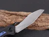 High End 0427 Flipper Floding knife 9Cr18 60HRC Satin Blade G10 Handle EDC Pocket knife Gift knives with Retail paper box