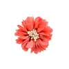 Artificial Silk Peony Flowers Girl Head Flower Girl's Hair Accessories Headdress Fabric Cloth Flower Home Decoration zyy 514