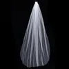 200 cm Long Single Layer Wedding Bridal Veils White Comb for Bride Marriage Accessories