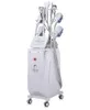 Congelare la perdita di peso dimagrante Cryo cryotherapy 4 maniglie che lavorano insieme Cryolipolysis + Cavitation + RF + lipolaser rimozione del doppio mento con 5 maniglie Machine