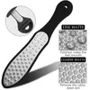 1pc Pro Dual Sided Foot File Heel Grater per i piedi Pedicure Raspa Remover Luxury Stainless Steel Scrub Manicure Nail Tools 220301