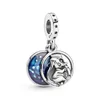 Kobiety S925 Sterling Silver Luxury Koraliki Projektant Charms Fit Pandora Bransoletki Bransoletki Femal DIY Robić Biżuteria Zwierzęta Księżniczka Czajniczek balon z Pudełkiem