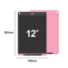 LCD Writing Tablet for Kids, Colorful Toddler Drawing Board 10 inch Doodle Scribbler Pad Educational and Learning Toy, Pink