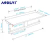 Pirinç Çift Tuvalet Kağıdı Tutucu Kutu Rulo Tutucu Doku Kutusu Duvar Monte Tutucu Raf Banyo Aksesuarları T200425