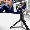 Ny 3 i 1 mini selfie stativ och trådlös Bluetooth selfie -pinne med fjärrkontroll för iPhone X Samsung S10+ Portable Bluetooth Monopod