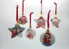 DIY enfeites de natal redondo forma de bola personalizada personalizada sudores de transferência quente impressão de transferência de natal mterial dhl hh9-3399