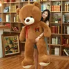 1pc Grand ours en peluche jouet en peluche charmant ours géant immense poupées molles en peluche enfant cadeau d'anniversaire pour petite amie 2010272673778