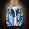 Men Jacket and Coat Trendy Warm Fleece Thick Denim Jacket 2020 Winter Fashion Mens Jean Outwear Male Cowboy Plus Size 3XL