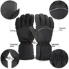 Gants de ski chauffants Glovers chaleureux batterie électrique rechargeable hiver femmes femmes chauffées1