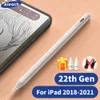 Penna stilo del 22 ° gen per la penna per iPad Penna a matita di mele con la matita di rifiuto del displayPalm di potenza per iPad Pro 2022 2020 2018 7a 8a 8 Air