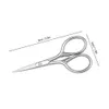 Stainless Steel Beard Trimmer Scissor for Barber Home Use Mini Size Shaving Shear Bearded Trimmeres Eyebrow Bang Cutting