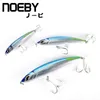 Noeby Lasersurface Sinking Big Pencil Ocean Boat Fishing Lure ThruwireConstruction 3xStrength Hook For Tuna GT Sea Fish 2201212956992