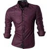 Jeansian Lente Herfst Kenmerken Shirts Heren Casual Jeans Shirt Aankomst Lange Mouw Slim Fit Mannelijke Z034 220312