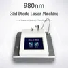 Neuankömmling 2 in 1 Besenreiser-Entfernungssystem 980 nm Laser-Gefäßentfernungsgerät Physiotherapie Schmerzlinderungsgerät Nagelpilzentfernung