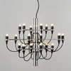 Gino Sarfatti Chandelier Lamps for living room modern design home lighting dinning Room Kitchen Luminaire 30/50 lights gold