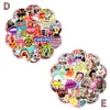 100PCS Random Hot Graffiti Anime Rock Retro Funny Stickers Adolescent Child Applique Gift DIY Notebook Guitar Luggage Skate Stickers4734891