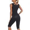 Novo modelador de cintura feminino espartilho camisa de emagrecimento de perda de peso revestimento de prata sauna suor colete treino modelador corporal regata modelador 201223