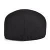 SBOY HATS VOBOOM COTTON MĘŻCZYZNA KOBIETA BLACK Flat Cap Kierowca Retro Vintage Soft Boina Casual Baker Caps Cabbie Hat 31211968