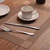 Mats Pads PVC Placemat European Non-Slip Table Mat Kök Tillbehör Western Runner