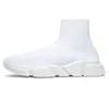 Luxury Speed Trainer أحذية الرجال والنساء Designer Sock Shoes Casual Socks Trainers Black White Knit Loafers Platform Sneakers Size 36-45