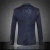 Costumes pour hommes Blazers Hommes Blazer Floral Casual Slim 2021 Arrivée Fête Fashion Suit Costique Simple Jacket Plus Taille M-6XL High Qualit1