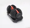 Populär Multi-Function Fitness Equipment 24kg Fitness Dumbbell 40kg Justerbar Hantel