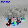 Hookah Ashcatcher Water Pipes Ash Catcher Recycler 14mm 18mm Glass Oil Rig Bongs Silikon Handr￶r