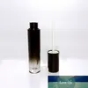 Gradient Black 4ml Глянок для губ Бутылка Пустая Косметическая Губная Нефтяная Восстанавливаемая трубка Жидкая помада Хранение Контейнер Оптом