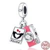 925 Sterling Silver Charm Hot Air Balloon and Safety Collection Collection Koraliki dla Pandora Bransoletka DIY Biżuteria Kobiety Moda Prezenty