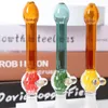 Smoking Pipes High borosilicate multicolor Dab Straw Nector Collector Kits Glass NC kit for smoking