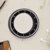 Cyfrowy zegar ścienny LED USB Nowoczesne design podwójne ściemnianie okrągłe zegary piersiowe do dekoracji domowej Y200407