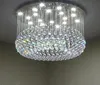 Modern Crystal Chandelier For Ceiling Luxury Round Lamp Hanging Lighting Living Dining Room Bedroom Lobby Cristal Lights