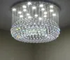 Moderne Kristallen Kroonluchter voor Plafond Luxe Ronde Lamp Opknoping Lighting Living Dining Room Slaap Lobby Cristal Lights