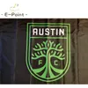 MLS Austin FC Flaga 3 * 5 stóp (90 cm * 150 cm) Poliester Flaga Dekoracja Transparent Latający Dom Garden Flaga Świąteczne Prezenty