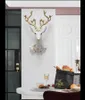 Deer head wall pendant Decorative Objects living room porch TV background wall-decoration creative Pendants