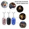 Personliga larm Bell Tama Loud Safe Stable 130 Decibel Mini Portable Keychain Larm för tjej Kvinnor Gammal Man