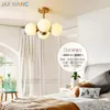 Ceiling Lights Nordic Creative Personality All Copper Light Modern American Lamp Bedroom Balcony Living Room Decor Lighting