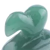Cristal Presentes Dodo Pássaro Natural Quartzo Tigre Olho Lapis Jade Ametista Longevidade Lucky Figurine Animal Statue Reiki 2inch 20211222 Q2
